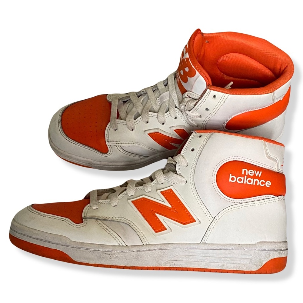 New Balance 480 High 'White Poppy' sneakers